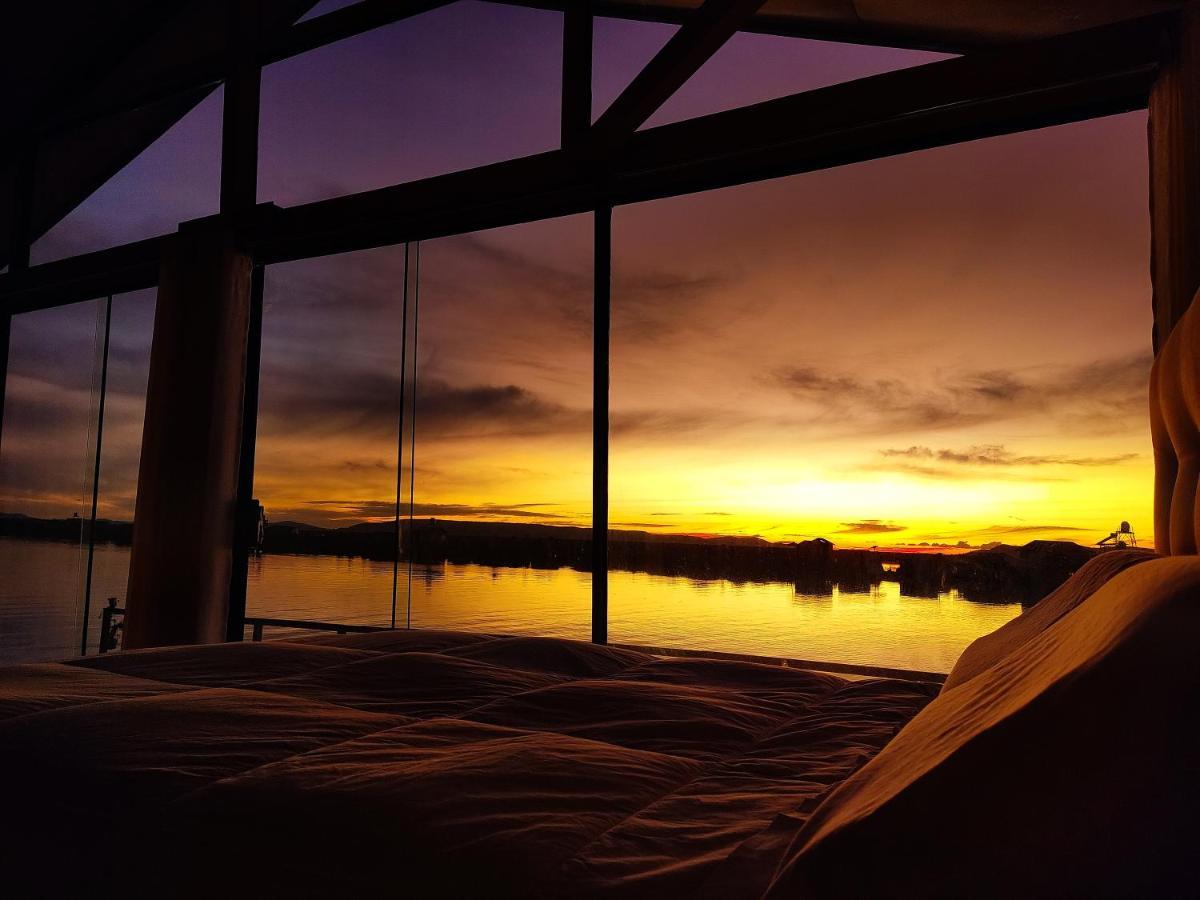 Вілла Titicaca Habitacion Panoramica Vista Al Amanecer Пуно Екстер'єр фото
