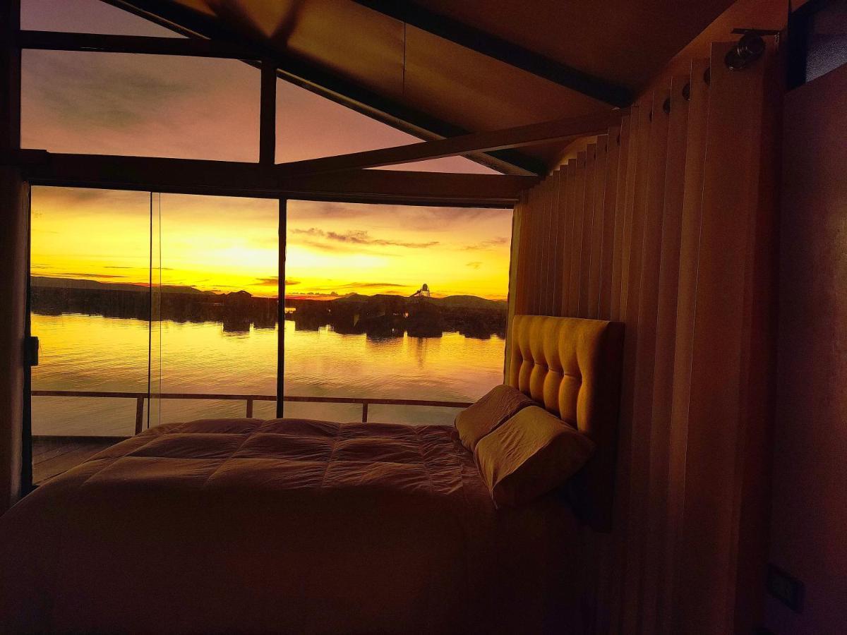 Вілла Titicaca Habitacion Panoramica Vista Al Amanecer Пуно Екстер'єр фото