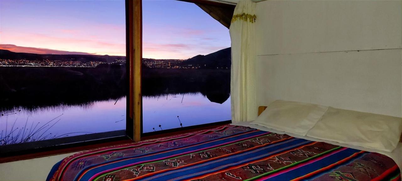 Вілла Titicaca Habitacion Panoramica Vista Al Amanecer Пуно Екстер'єр фото