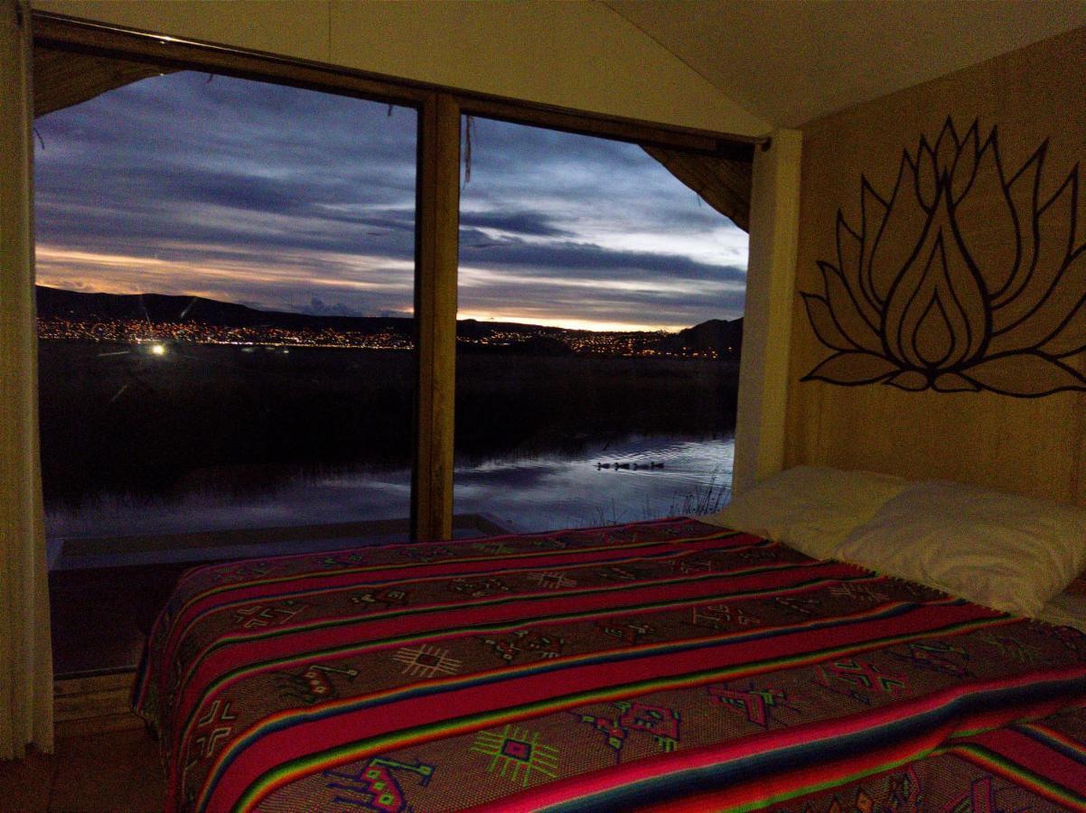 Вілла Titicaca Habitacion Panoramica Vista Al Amanecer Пуно Екстер'єр фото